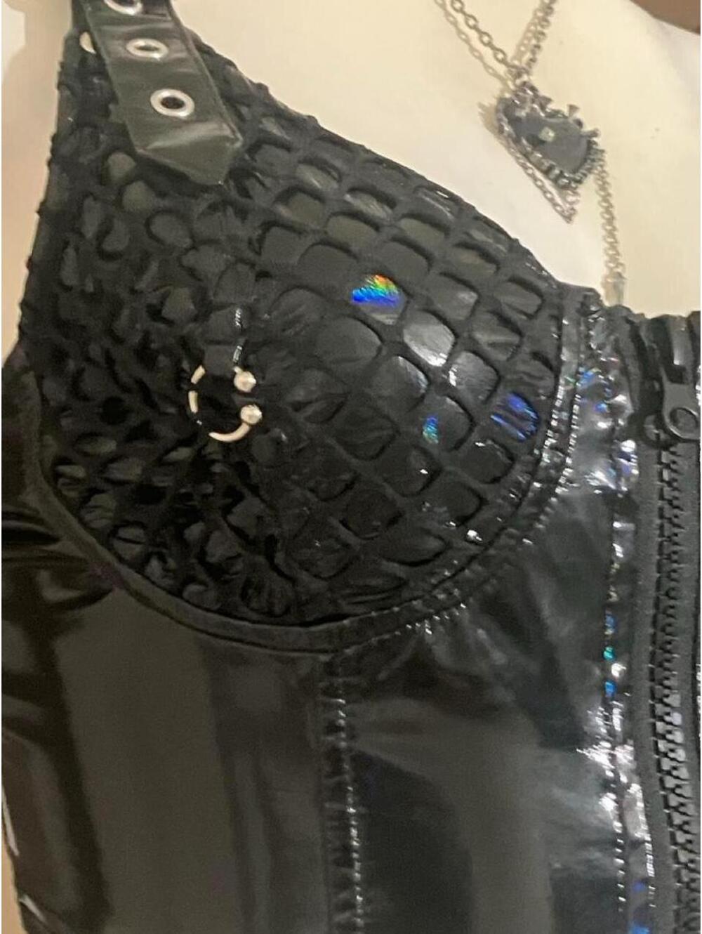 Punk Rave Women's Black Corset